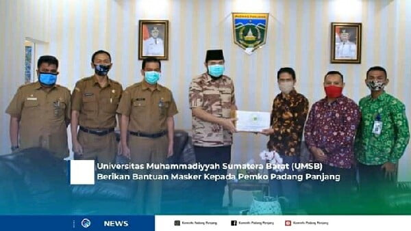 Umsb Serahkan 50 Masker