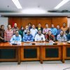 Ketua Komite II DPD RI Yorrys Raweyai, Wakil Ketua Komite II DPD RI Badullah Puteh, Wakil Ketua Komite II DPD RI Bustami Zainudin, dan Wakil Ketua Komite II DPD RI Hasan Basri Rapat Kerja dengan Menteri Energi dan Sumber Daya Mineral Arifin Tasrif, di Gedung DPD RI, Jakarta, Selasa (4/2/2020)