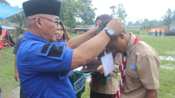 Upacara Scout Jambore Perguruan Mualimin Muhammadiyah Tsnawiyah Dan Aliyah Muhammadiyah Silaping