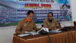 Pertemuan Ke-4 Penanganan Covid-19 , Antara Gugus Depan Penanganan Covid 19 Di Kab. Sijunjung,