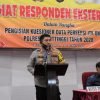 Kapolres Bukittinggi Akbp Iman Pribadi Santoso, Sik. Mh Memberikan Sambutan Saat Acara Responden Eksternal