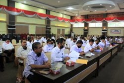 Suasana Rapat Evaluasi Pelaksanaan New Normal Di Kabupaten Solok