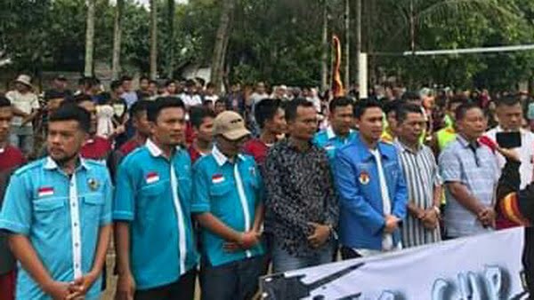 Kesatuan Merpati Spor (KMS) dan Ikatan Mahasiswa Pemuda Pelajar Serasah Kenaikan (IMAPSAK) adakan Turnamen Bola Volly dan Sepak Bola.