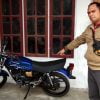 Motor second yang dibeli dari hasil penjualan emas milik Nenek Dahniar