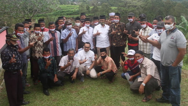 Calon Wakil Gubernur Sumbar, Indra Catri Mendapat Dukungan Masyarakat Nagari Situjuah Batua, Kecamatan Situjuah, Limapuluh Kota