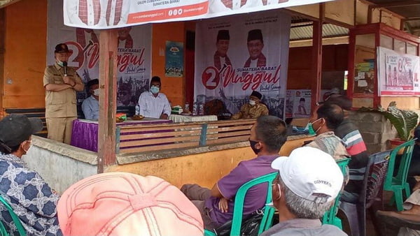 Nasrul Abit Safari Politik Ke Teluk Kabung, Kota Padang