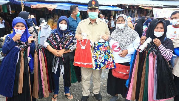 Calon Gubernur Sumbar Nasrul Abit Di Kota Bukittinggi, Senin (9/11/2020)