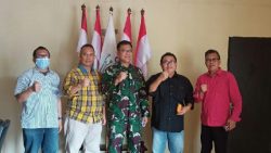 Kepala Staf Komando Operasi Gabungan Wilayah Ii, Mayor Jenderal (Mayjen) Joko Warsito Bersama Pengurus Smsi