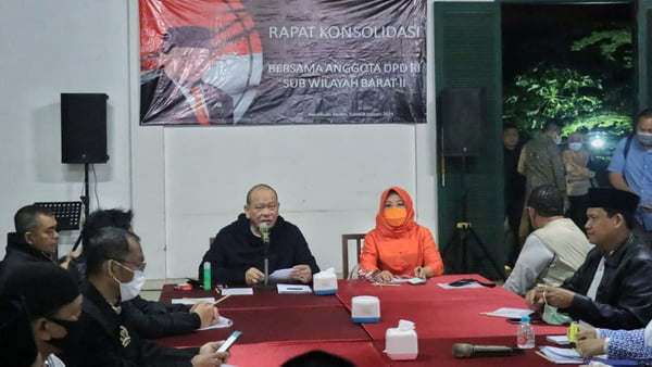 Rapat Konsolidasi Anggota Dpd Ri Sub Wilayah Barat Ii