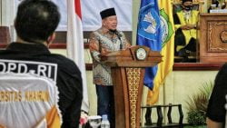 Ketua Ketua Dpd Ri, Aa Lanyalla Mahmud Mattalitti, Hadir Dalam Sidang Terbuka Universitas Khairun, Maluku Utara