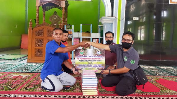 Bantuan Al Quran Dari Ptpn Iv Kebun Timur