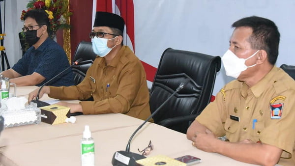 Walikota Padang Hendri Septa Dalam Kegiatan Audiensi Dengan Jajaran Dinas Pariwisata Kota Padang Bersama Unsur Pelestari Cagar Budaya, Seniman, Akademisi Dan Sejarawan