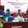 Vaksinasi Lantamal II di PT Semen Padang