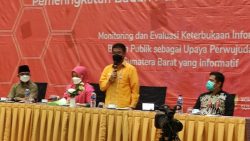 Kepala Dinas Pendidikan Sumbar Adib Alfikri Yang Membuka Sesi Iii Bimtek Monev Kip-Bp 2021