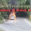 Detik detik terbakarnya minibus di Kelok Jariang