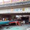 Bus PT Sipirok Nauli hantam Flyover Simpang Lapan Padang Panjang