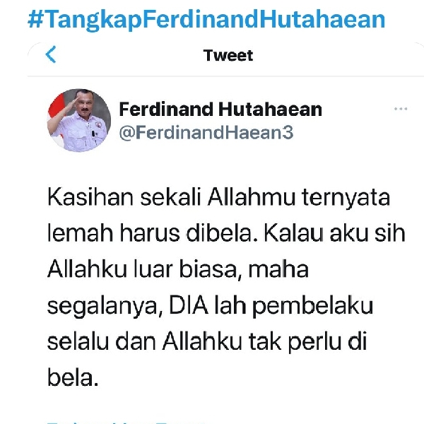 Isi Cuitan Ferdinand