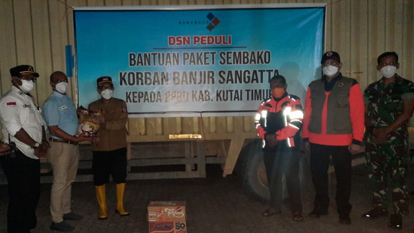 Bnpb Memberikan Dukungan Penanganan Bencana Banjir Di Wilayah Kutai Timur, Provinsi Kalimantan Timur, Yang Terjadi Sejak Jumat Lalu (18/3)