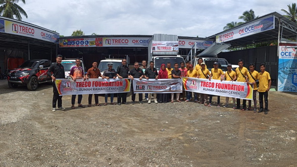 Harpen Agus Bulyandi (Hab) Bekerjasama Dengan Pt. Treco Dan Ngo Dirikan Rumah Bantuan Dengan Konsep Ramah Gempa