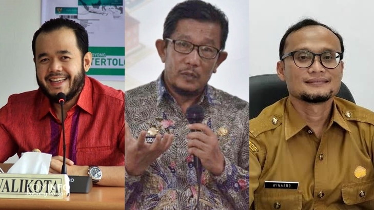 Walikota Fadly Amran, Kepada Bappeda Rusdianto, Kepala Bpkd Dr Winarno