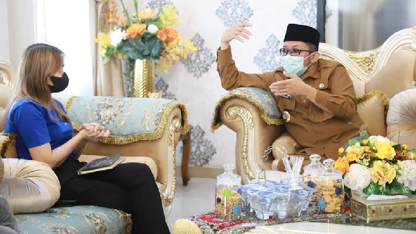 Walikota Padang Bersama Pimpinan Incasi Raya