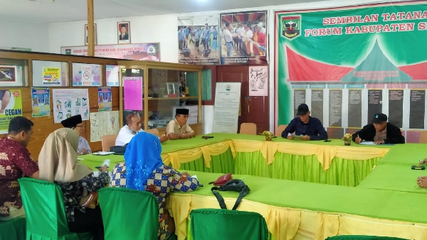 Rapat Forum Kab. Sijunjung Sehat