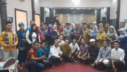 Supardi saat Berbuka Puasa Bersama Pengurus DPD PAPPRI Provinsi Sumbar,