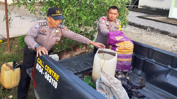 Polisi Amankan Penangkap Iikan