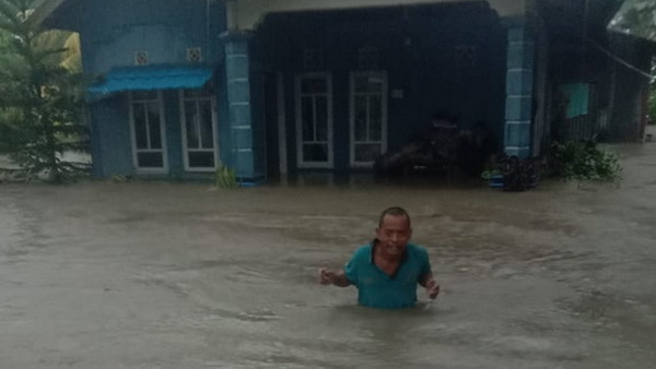 Kondisi Rumah Warga Yang Terdampak Banjir Di Kabupaten Majene, Provinsi Sulawesi Barat, Kamis (26/5). (Bpbd Kabupaten Majene)