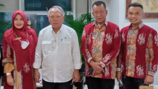 Bupati Rusma Yul Anwar Temui Menteri Basuki Hadimuljono Untuk Membawa Program Pusat Ke Pesisir Selatan