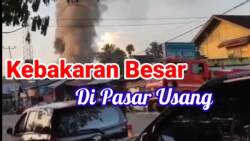 Kebakaran Besar Terjadi Di Pasar Usang