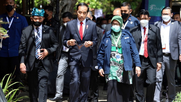 Presiden Jokowi di Bali