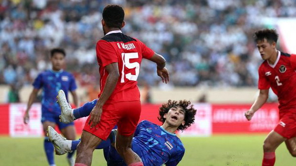 Timnas U-23 Indonesia Saat Menghadapi Thailand