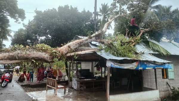 Angin Kencang Kembali Menerjang Sejumlah Wilayah Di Provinsi Aceh.