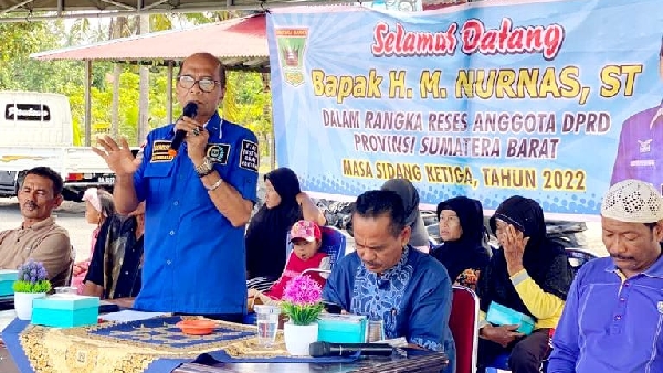 Hm Nurnas Manfaatkan Masa Reses Sidang Ke-3 Dengan Mengunjungi Desa Taluak