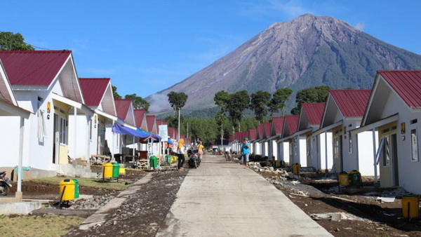 Progres Pembangunan Hunian Tetap Dan Hunian Sementara Pasca Bencana Awan Panas Guguran (Apg) Gunung Semeru Yang