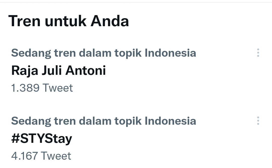 Sty Trending Topik