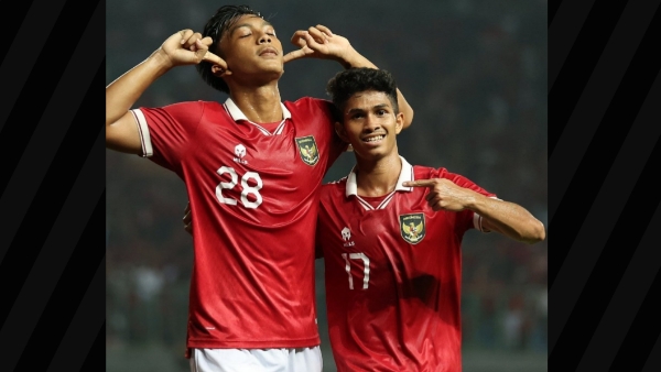 Selebrasi Pemain Timnas U-19 Indonesia