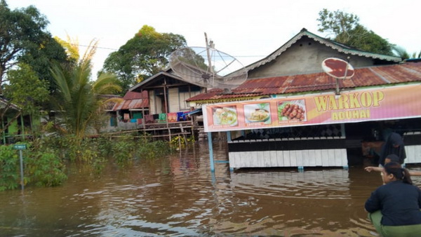 Banjir Di Kabupaten Kapuas Hulu, Provinsi Kalimantan Barat