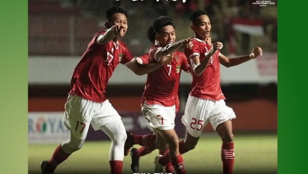 Selebrasi Pemain Timnas U 16