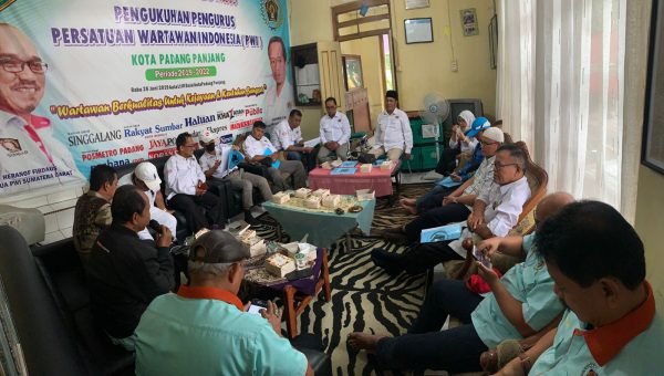 Suasana Pemilihan Ketua Pwi Kota Padang Panjang