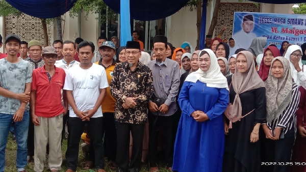 Anggota Dprd Sumbar H Maigus Nasir Jemput Aspirasi Saat Reses