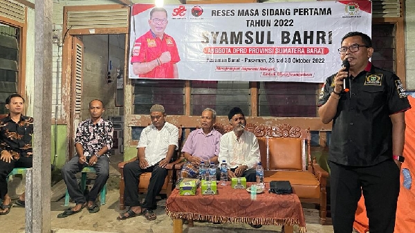 Anggota Komisi Ii Dprd Sumbar Syamsul Bahri,