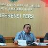 Komisi III DPRD Sumbar saat Konferensi Pers dengan awak media di Gedung DPRD Sumbar