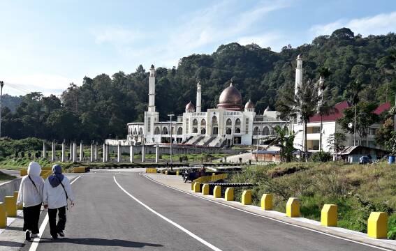 Masjid Islamic Center Padang Panjang Salah Satu Tempat Kegiatan Mtq Sumbar Ke 39 2021