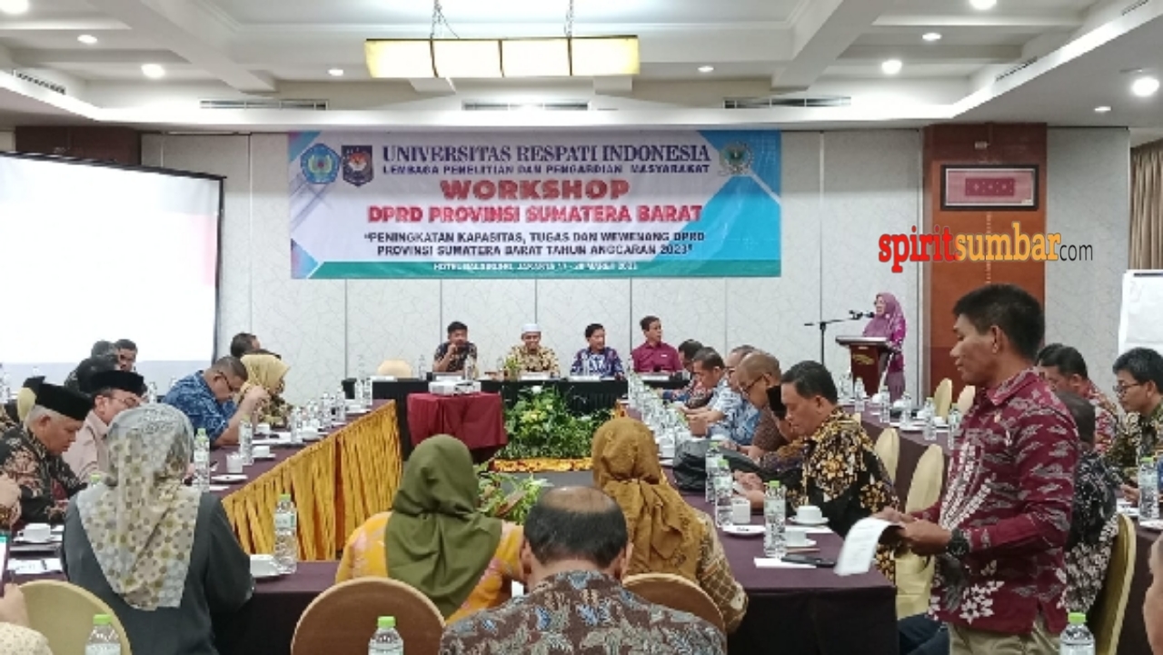 Dprd Sumbar Gelar Bimtek Pertama Tahun 2023