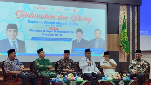 H. Ahmad Muzani Gelar Dialog Dengan Muhammadiyah Sumbar