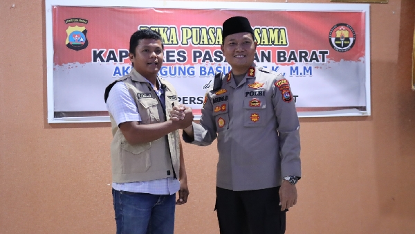 Polres Pasbar Dan Pers