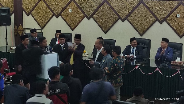 Suasana Pemilihan Wakil Walikota Padang