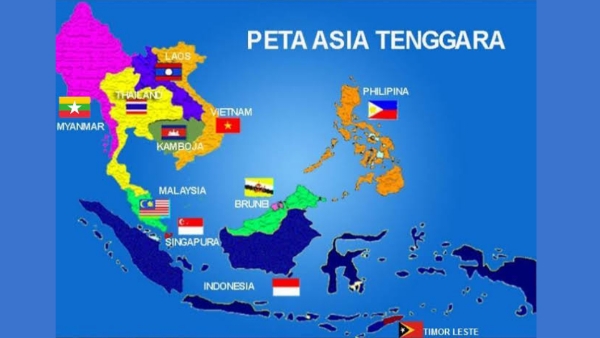 Peta Asean